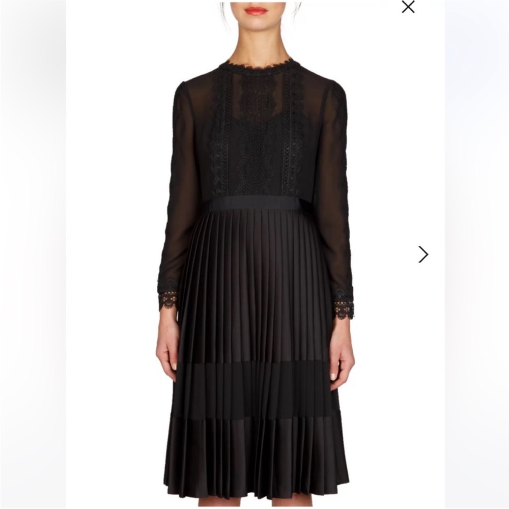 Elegant Black Lace Dress